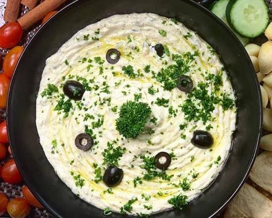 Hummus Dubái + Pan Pita
