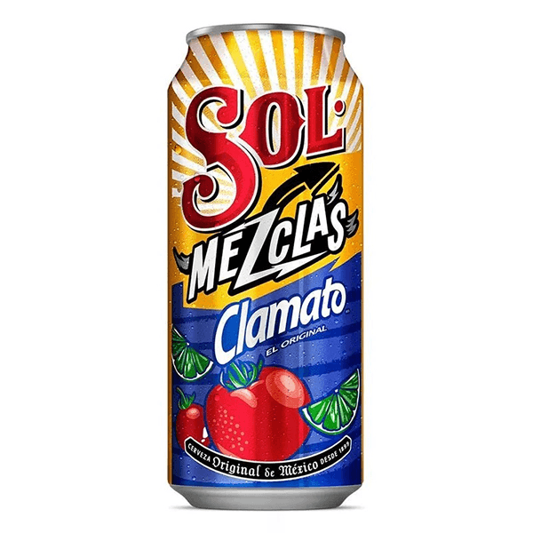 Cerveza Sol Clamato Lata 473 Ml