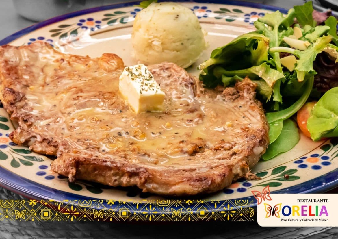 Rib Eye al Ajo Parmesano