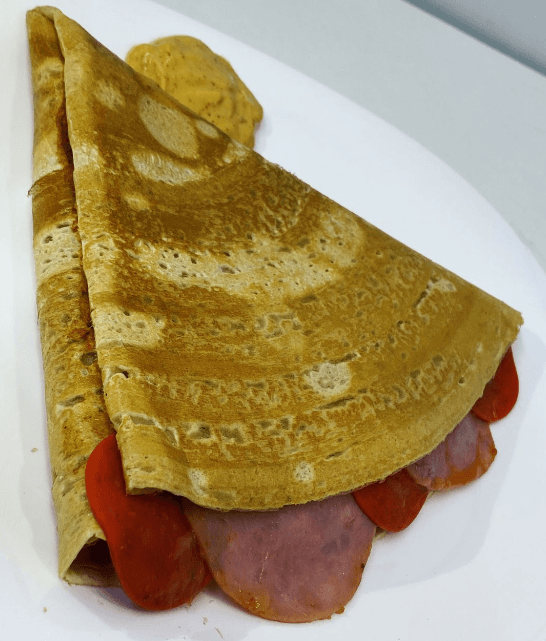 Crepa Salada de 1 Ingrediente