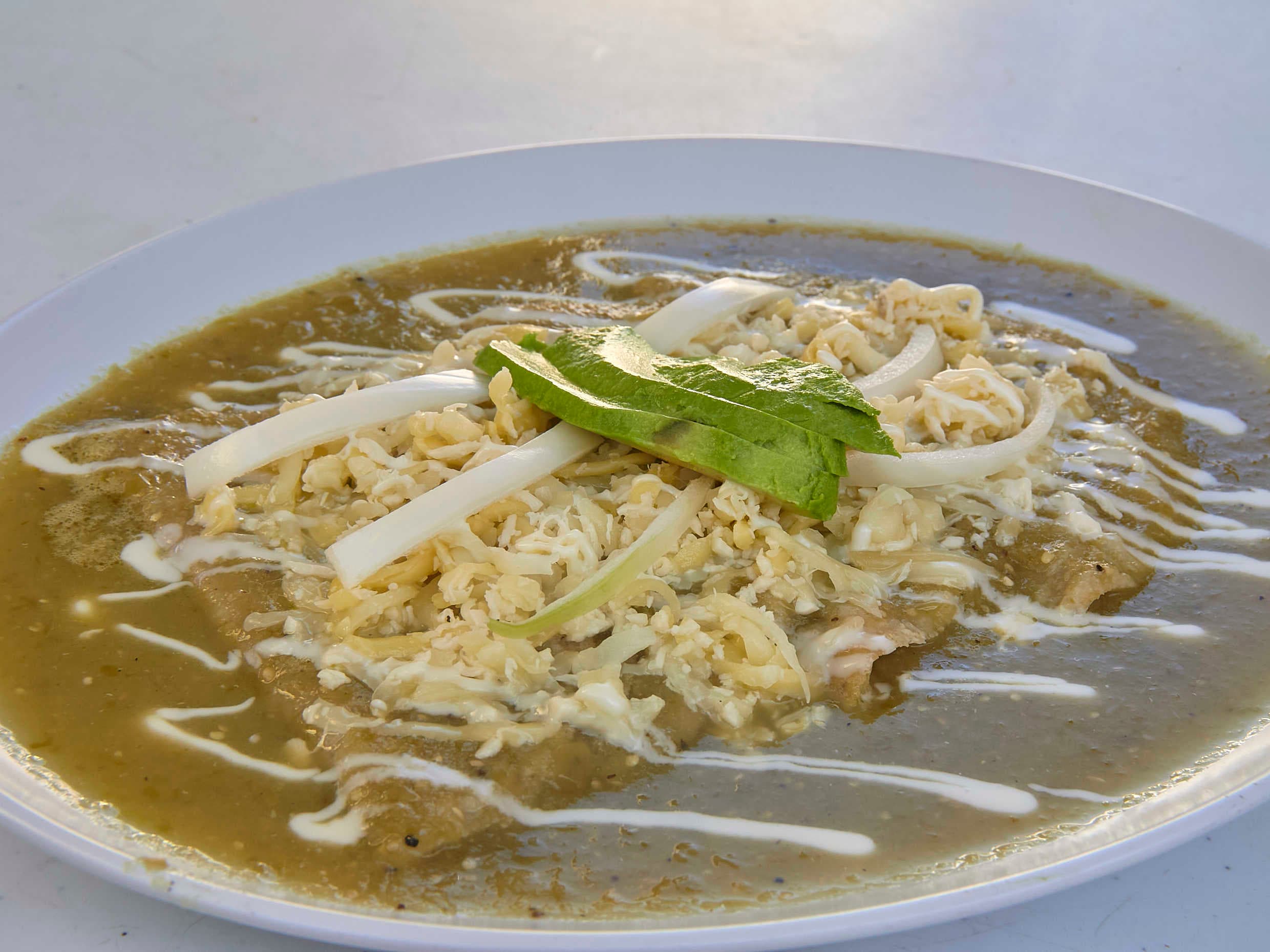 Enchiladas Verdes