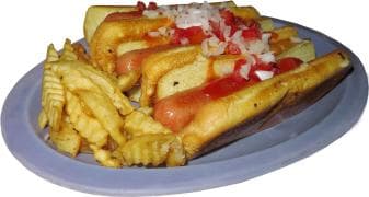 Combo - 3 Hot Dogs + Papas ¡Gratis!