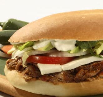 Torta de Carnitas