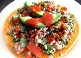 Tostada Carne Tartara (Orden de 4)