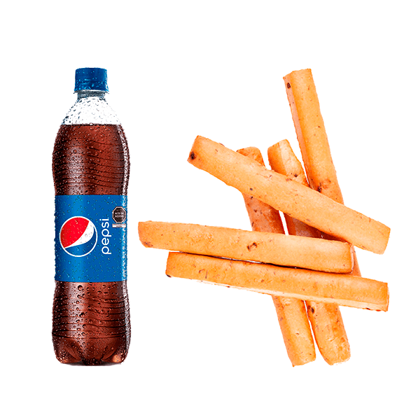 4 Breadsticks + Pepsi 750 ml