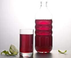 Agua de Jamaica de Litro