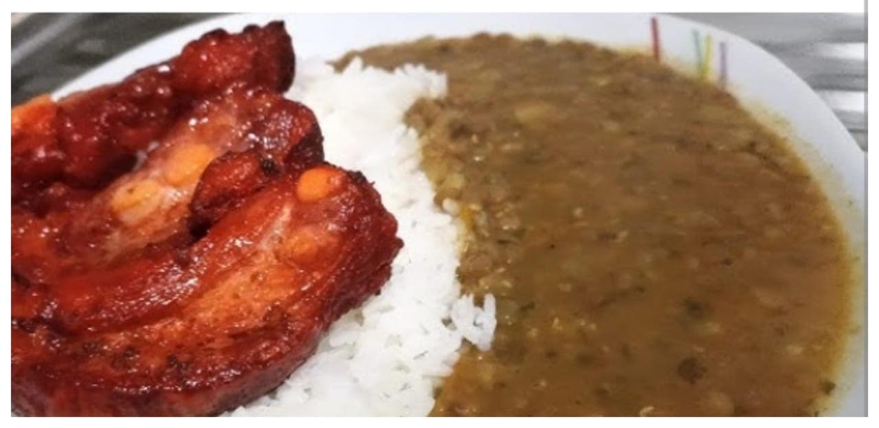 Frijol más Costilla Ahumada