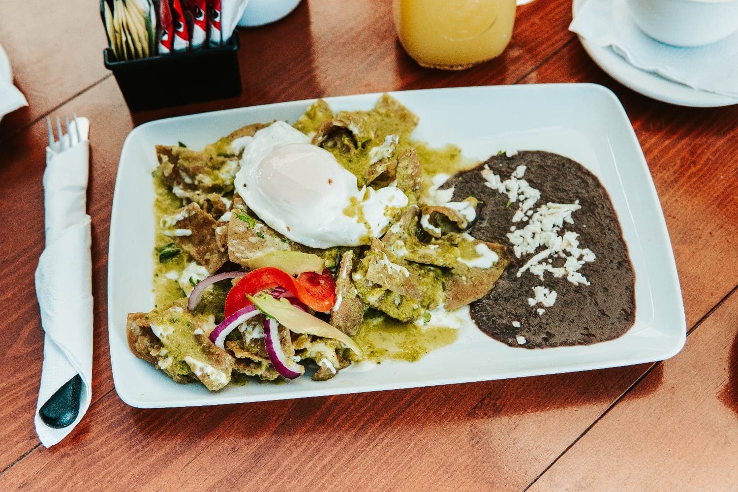 Chilaquiles con Guiso