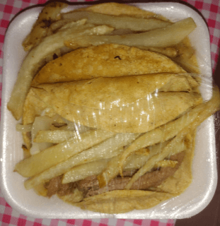 Taco de bisteck