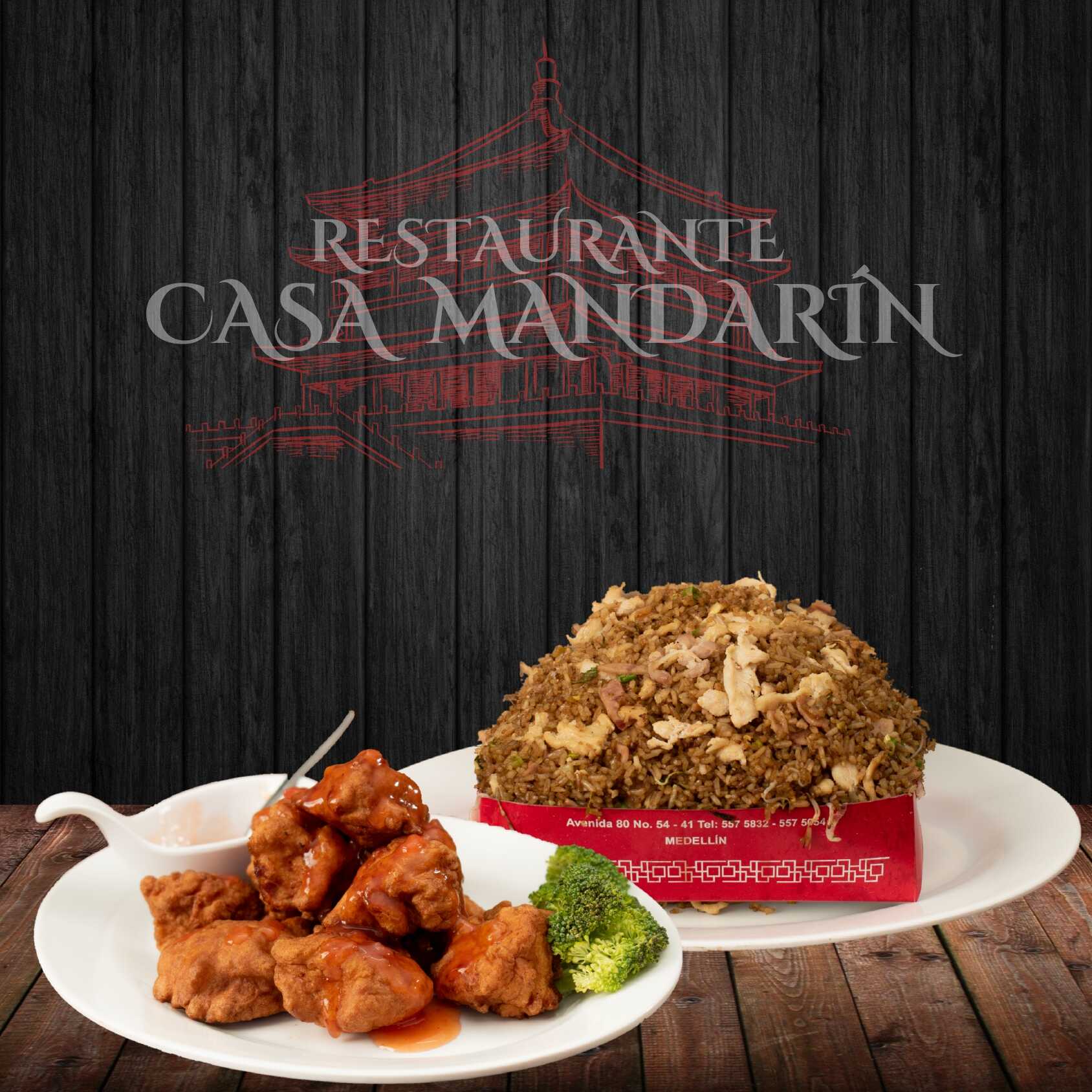 Combinado Arroz Chino y Agridulce