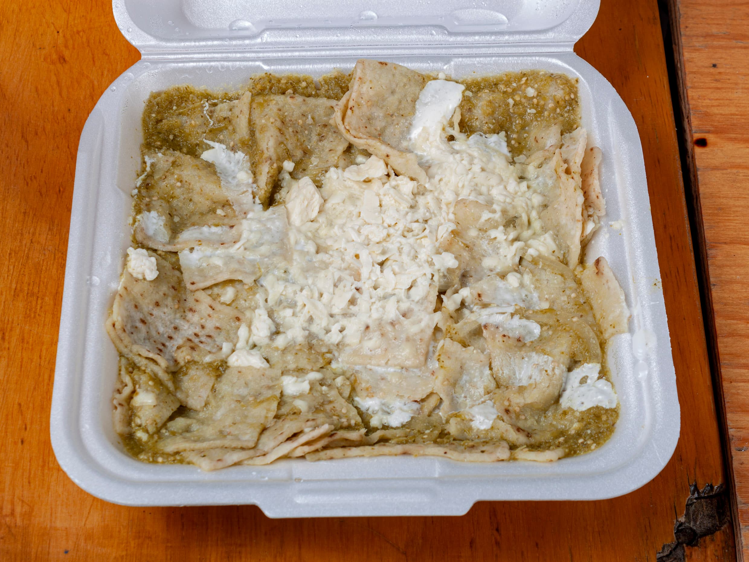 Chilaquiles sencillos
