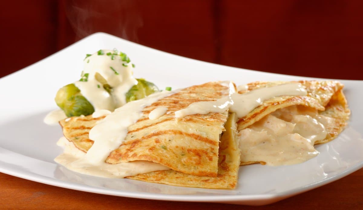 Crepa de Jamón y Queso Manchego