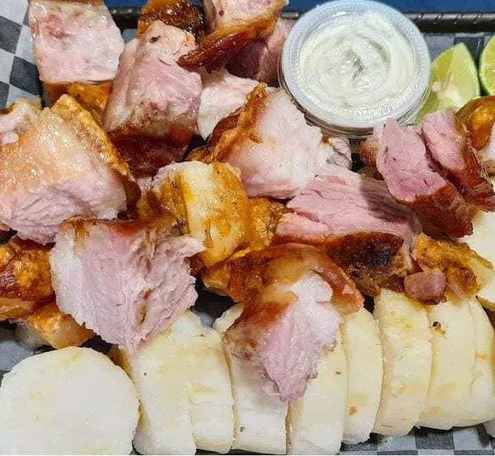Chicharrón para 3