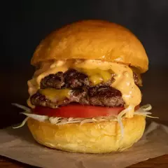 Smashed Cheeseburger