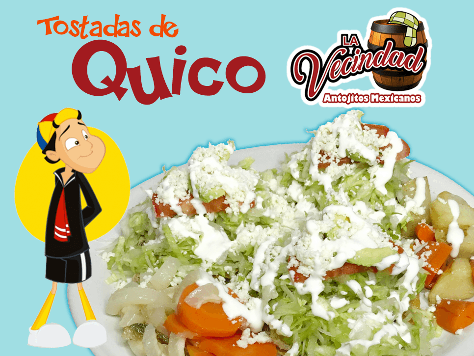 Combo Tostadas de Quico (2) + Agua de jamaica