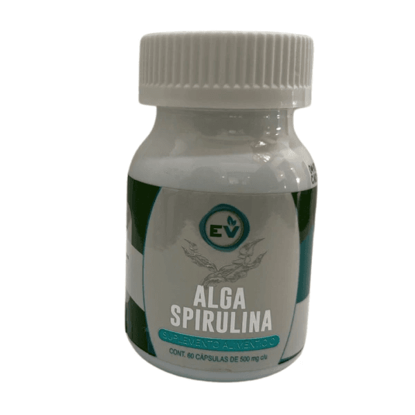 Alga Spirulina De 500 mg