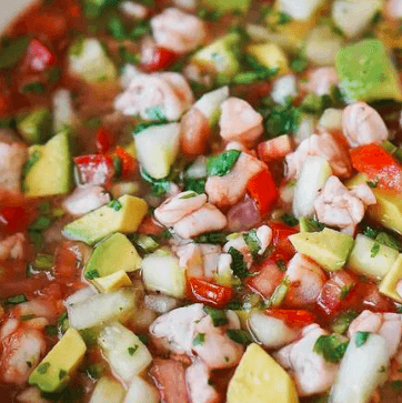 Ceviche de Camarón 1/2 L