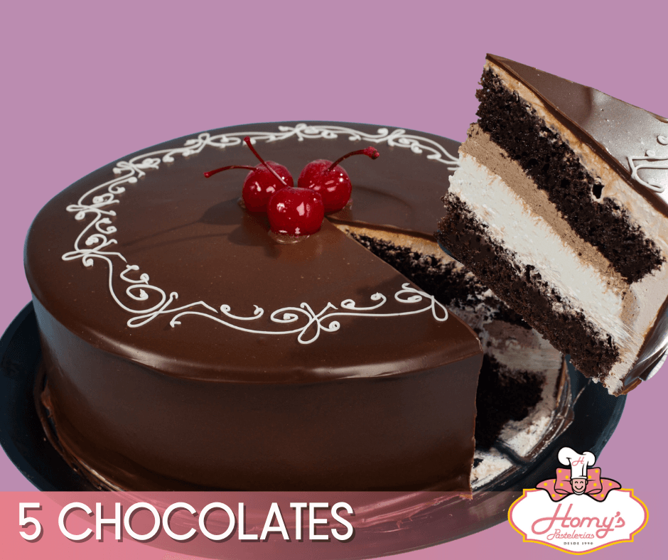 Pastel 5 Chocolates