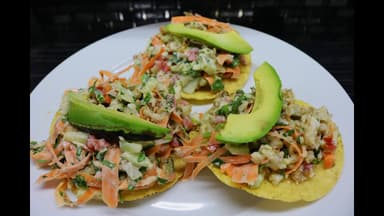 Tostadas Pescado