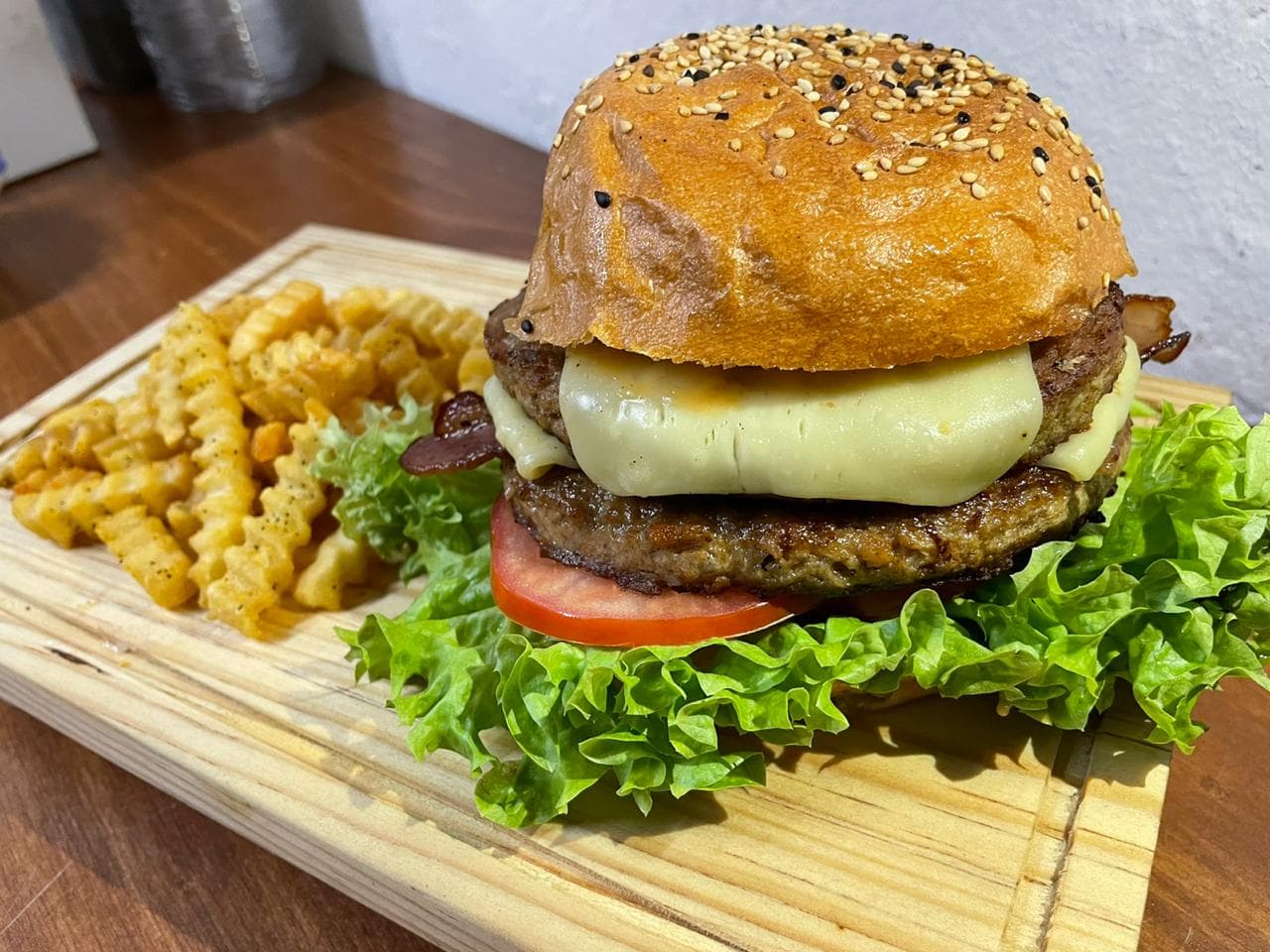Hamburguesa Doble