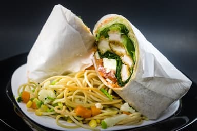 Wrap  pollo empanizado