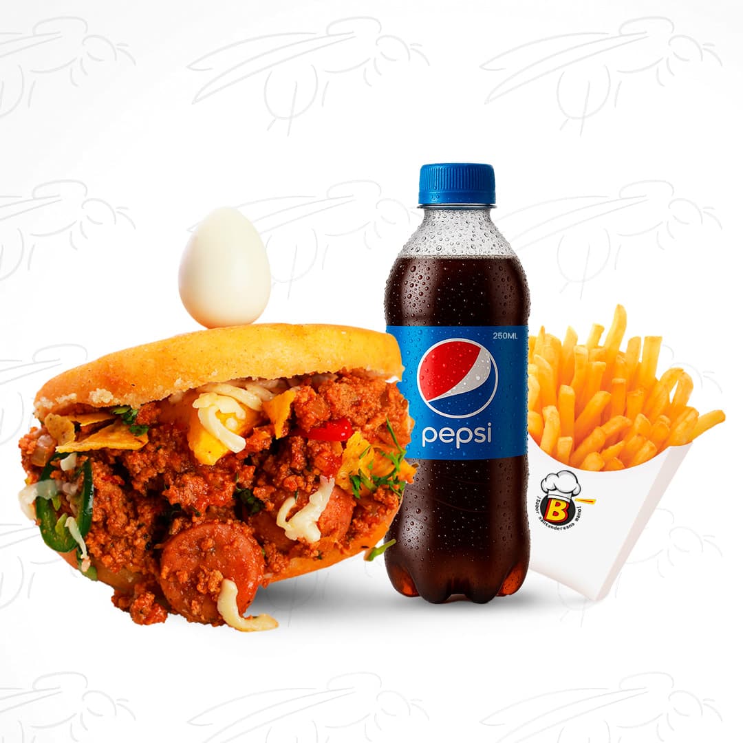 Combo Arepa La Chingona