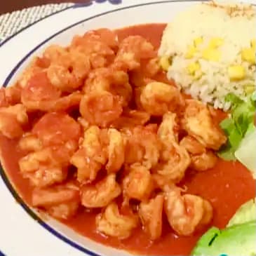 Camarones a la Diabla