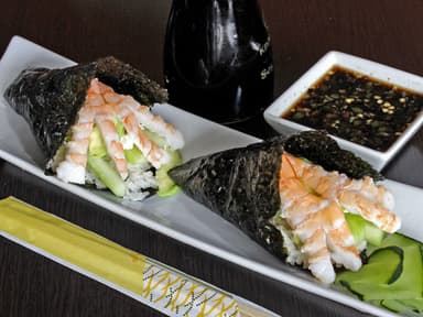 Temaki Cono Ebi (Camarón) 2 Piezas