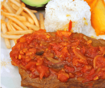 Sobrebarriga en Salsa