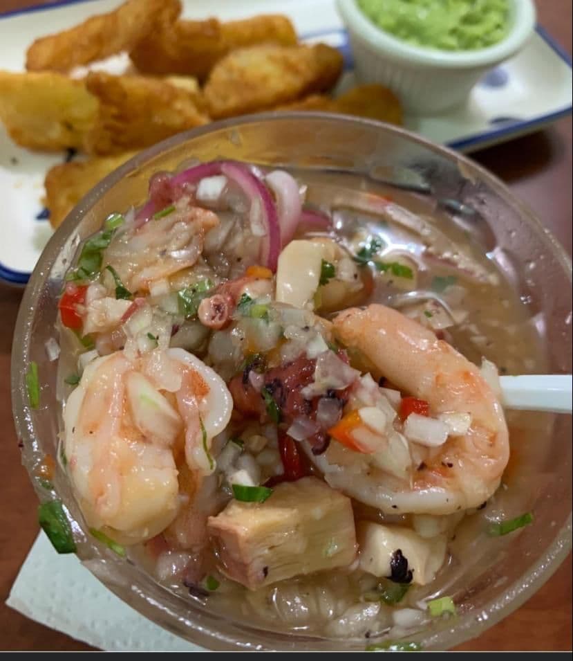 Bomba Peruano con Camarón