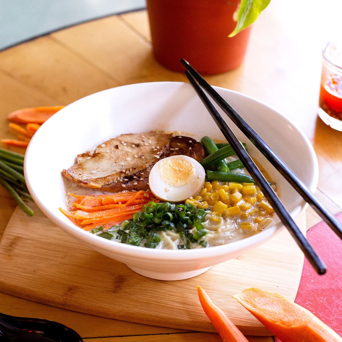 Creamy Chiken Ramen