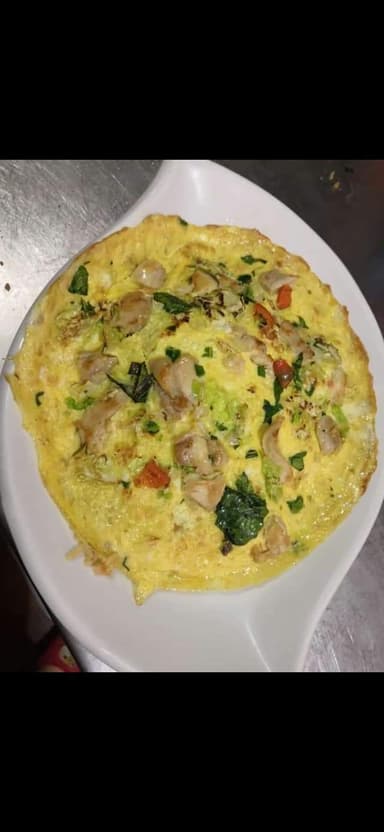 Tortilla con Pollo Menú