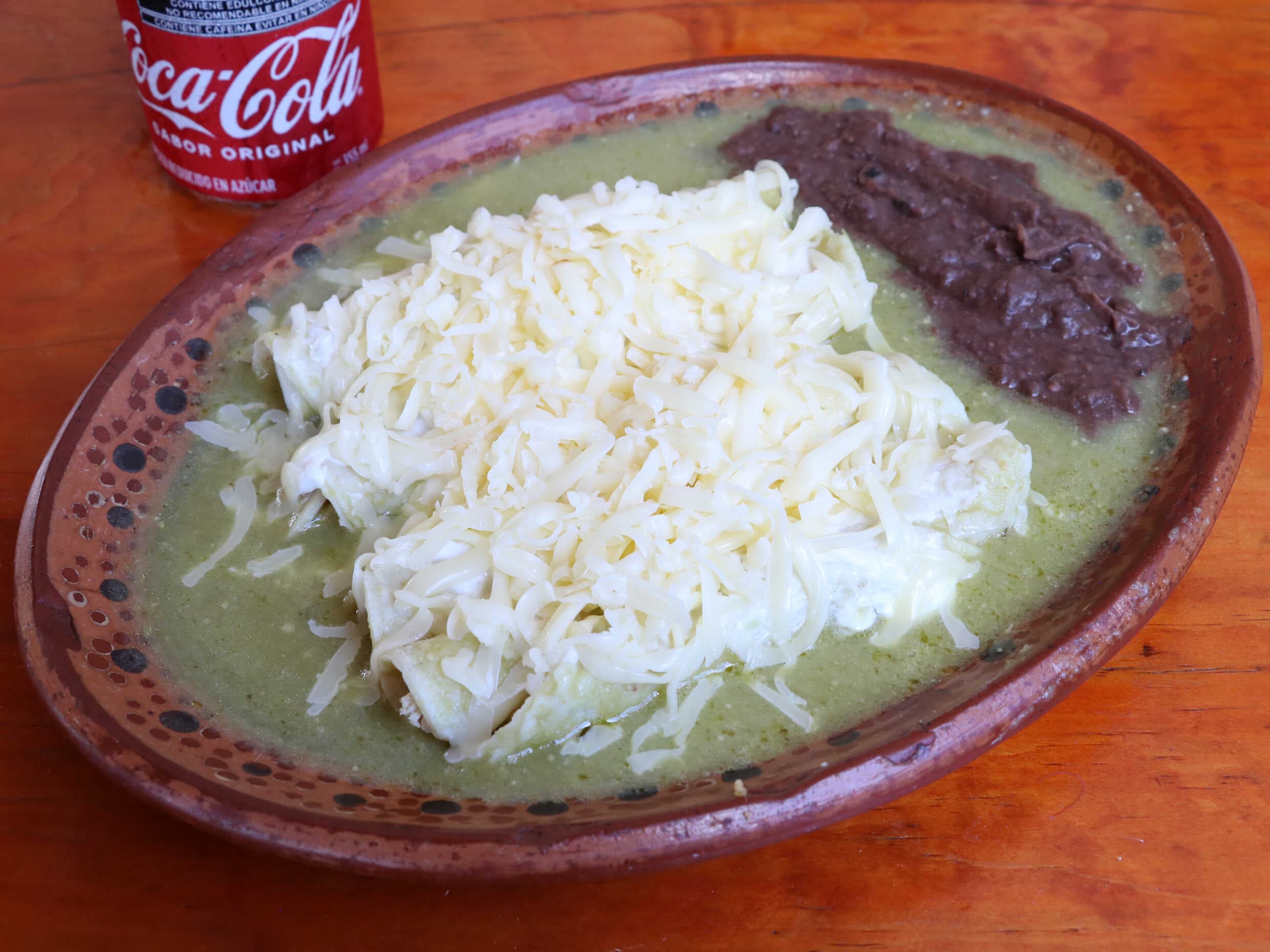 Enchiladas Verdes