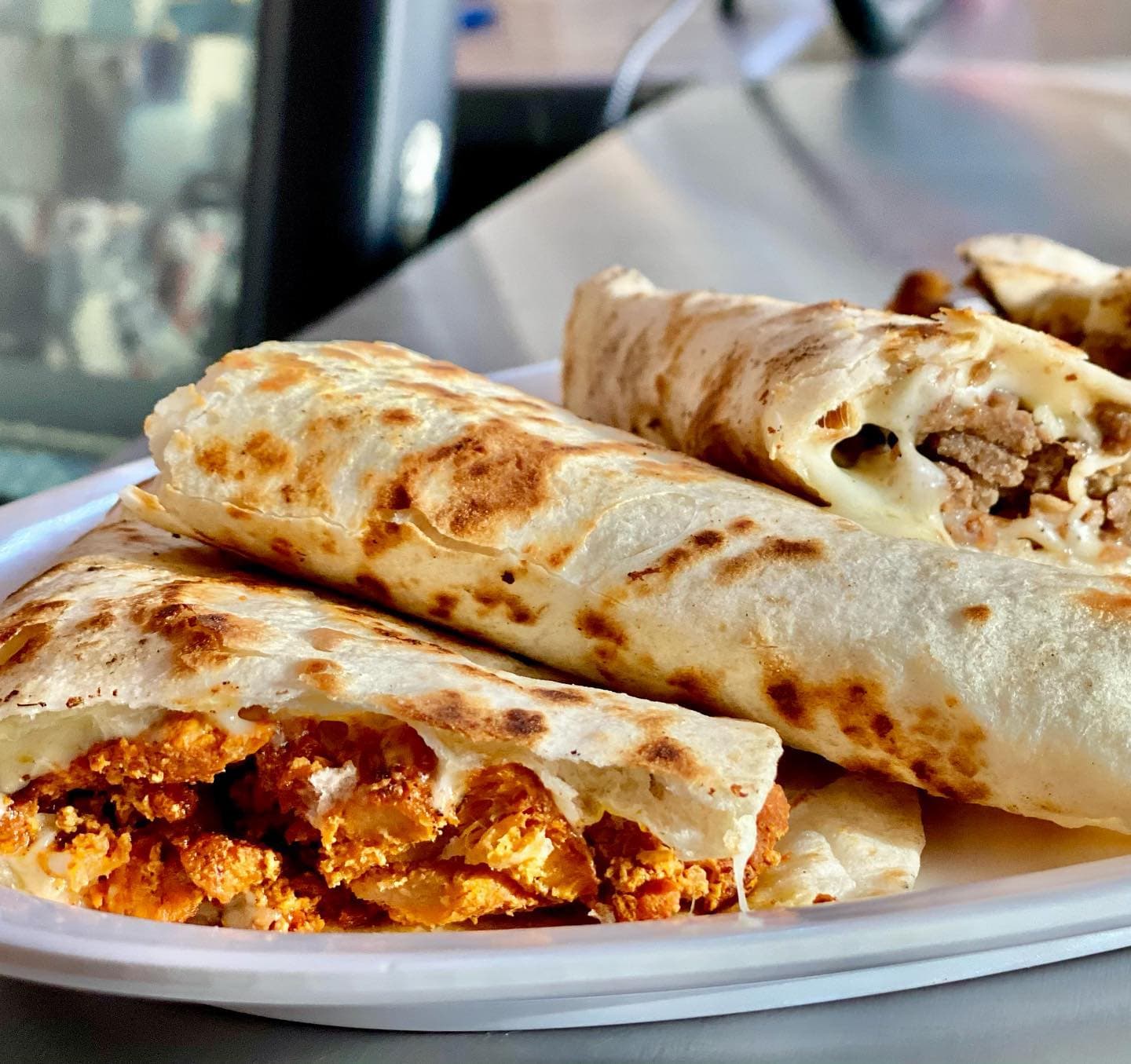 Queca con Champiñones