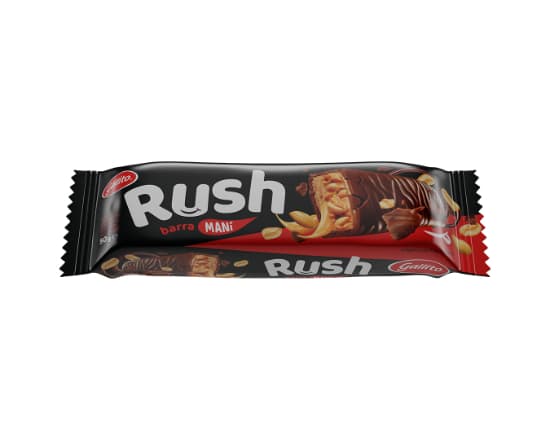 Chocolate Gallito Barra Rush Caramelo Maní 50g