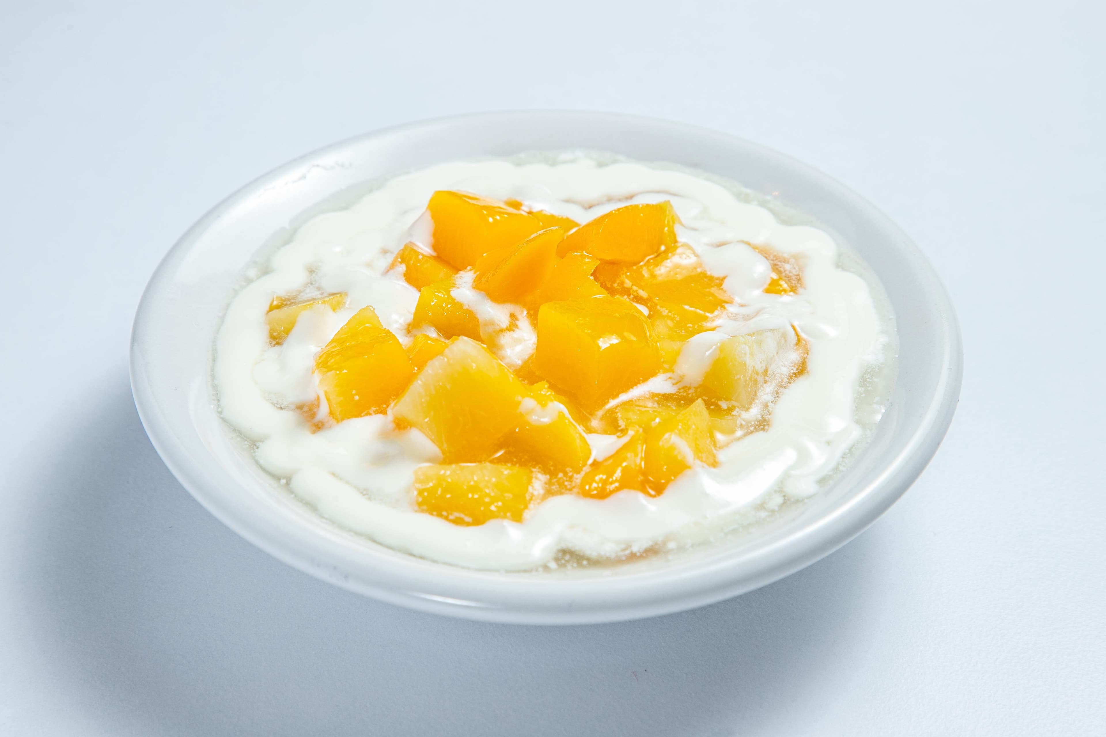 Duraznos con Crema
