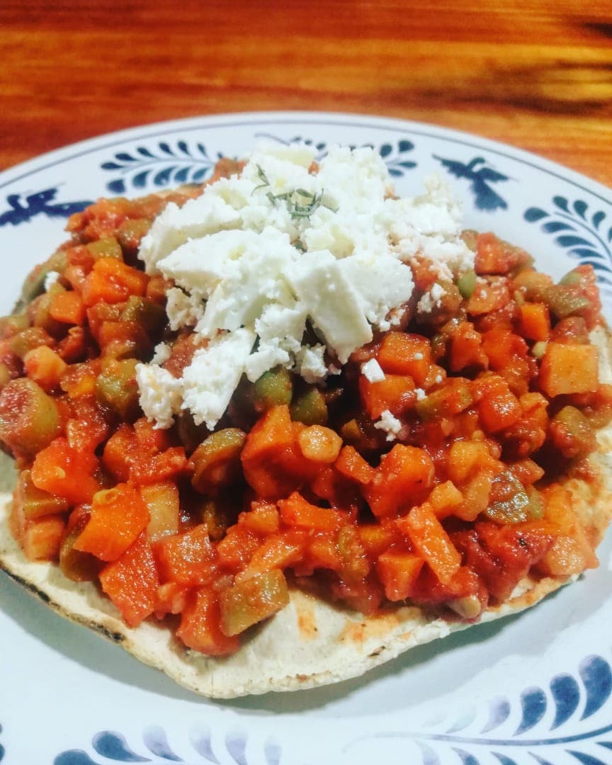 Tostadas de Chileajo