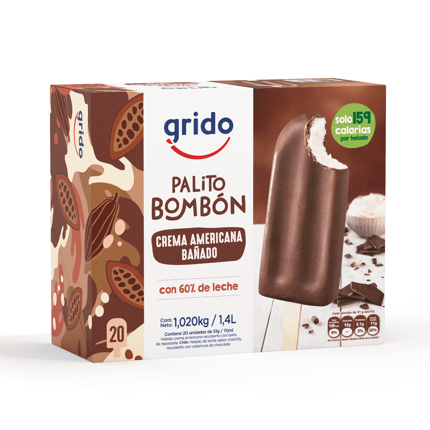 Palito Bombón Caja 20 uds