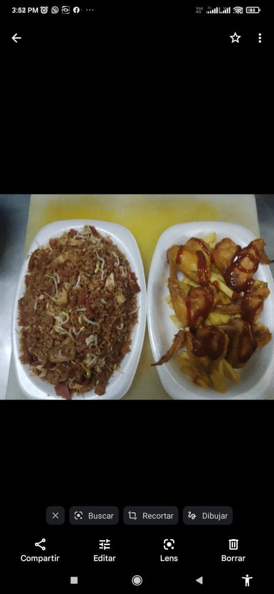 CHAU FAN GRANDE FAMILIAR 6 ALAS BBQ