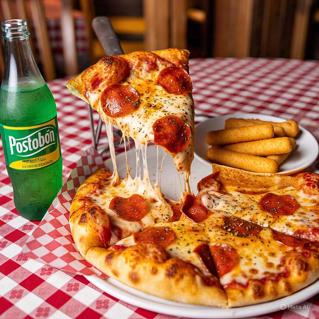 Pizza Grande Clásica + Deditos + Gaseosa 1Lt