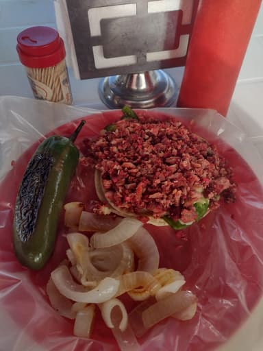 3 taco especial Santi (maíz) +1agua de sabor