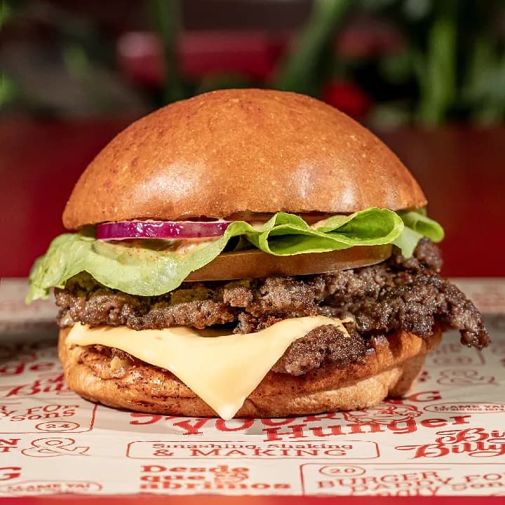 Combo DOUBLE BILLY BURGER + Papas + Cocacola