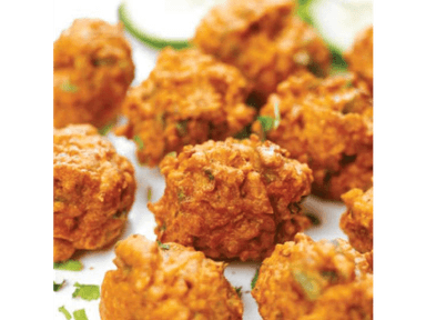 Pakoras de vegetales gratis 2 chutney de tamarindo