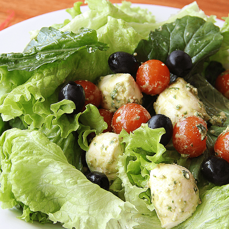 Ensalada Pesto Mozzarella
