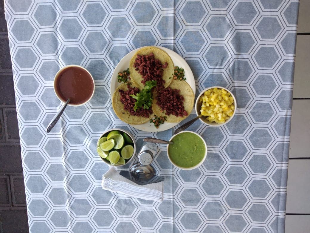 TACOS DE CHORIZO