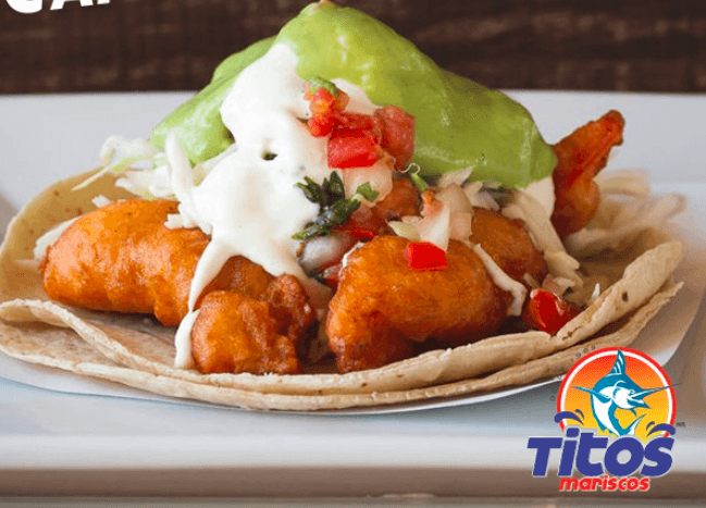 Taco de Camarón Capeado