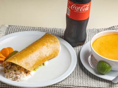 Paquete 7 (Taco Especial, Refresco y Consome)