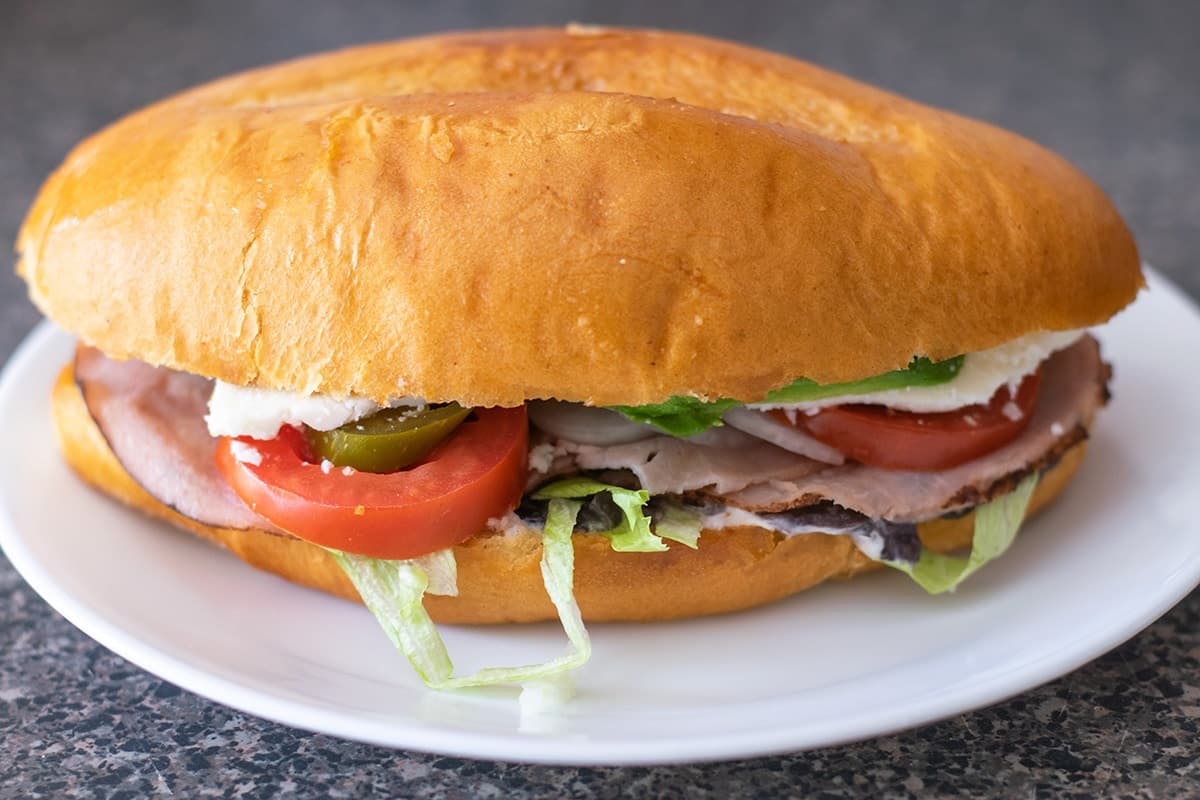 Torta de Huevo con jamón