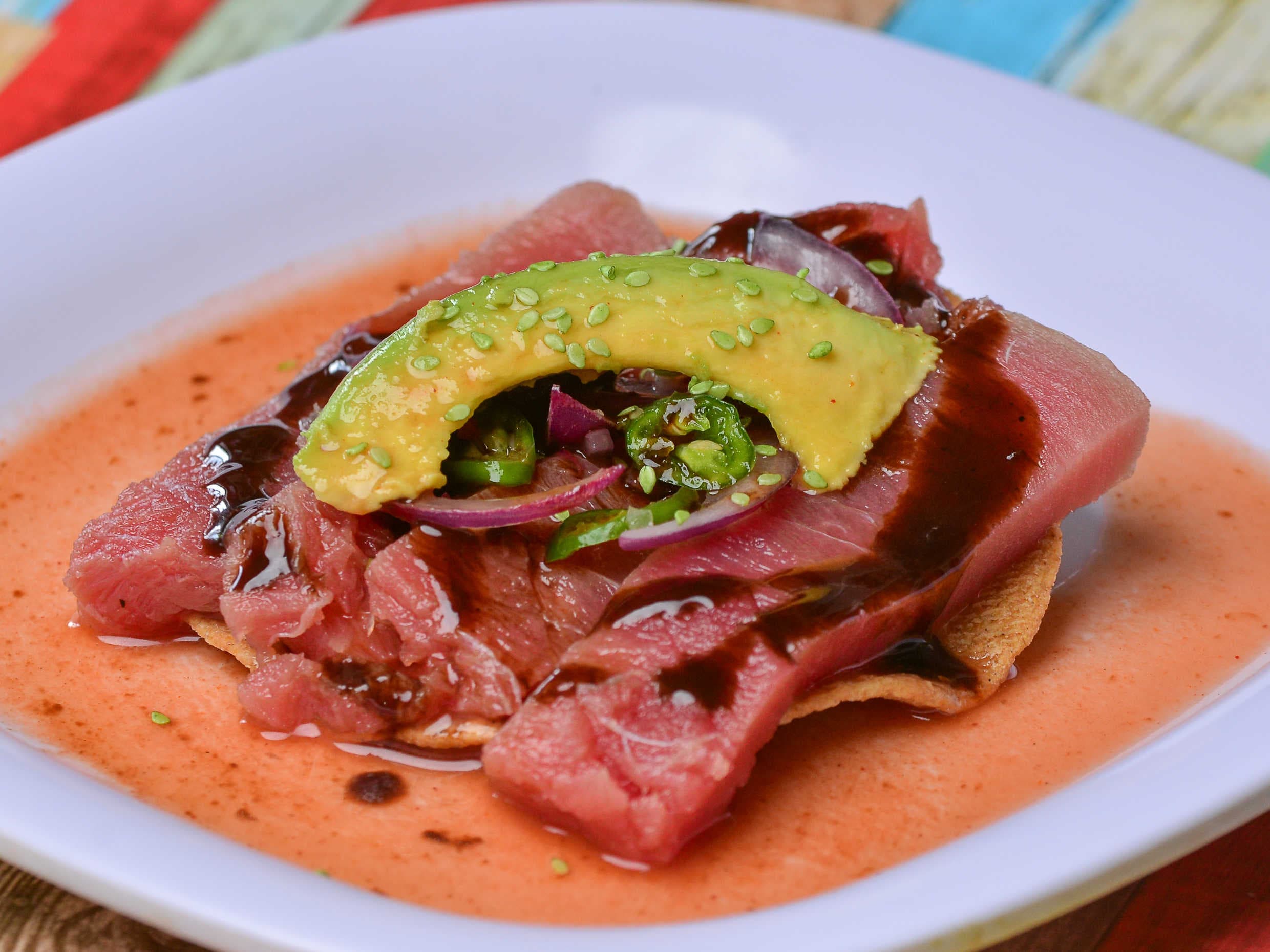 Tostada Atun Fresco
