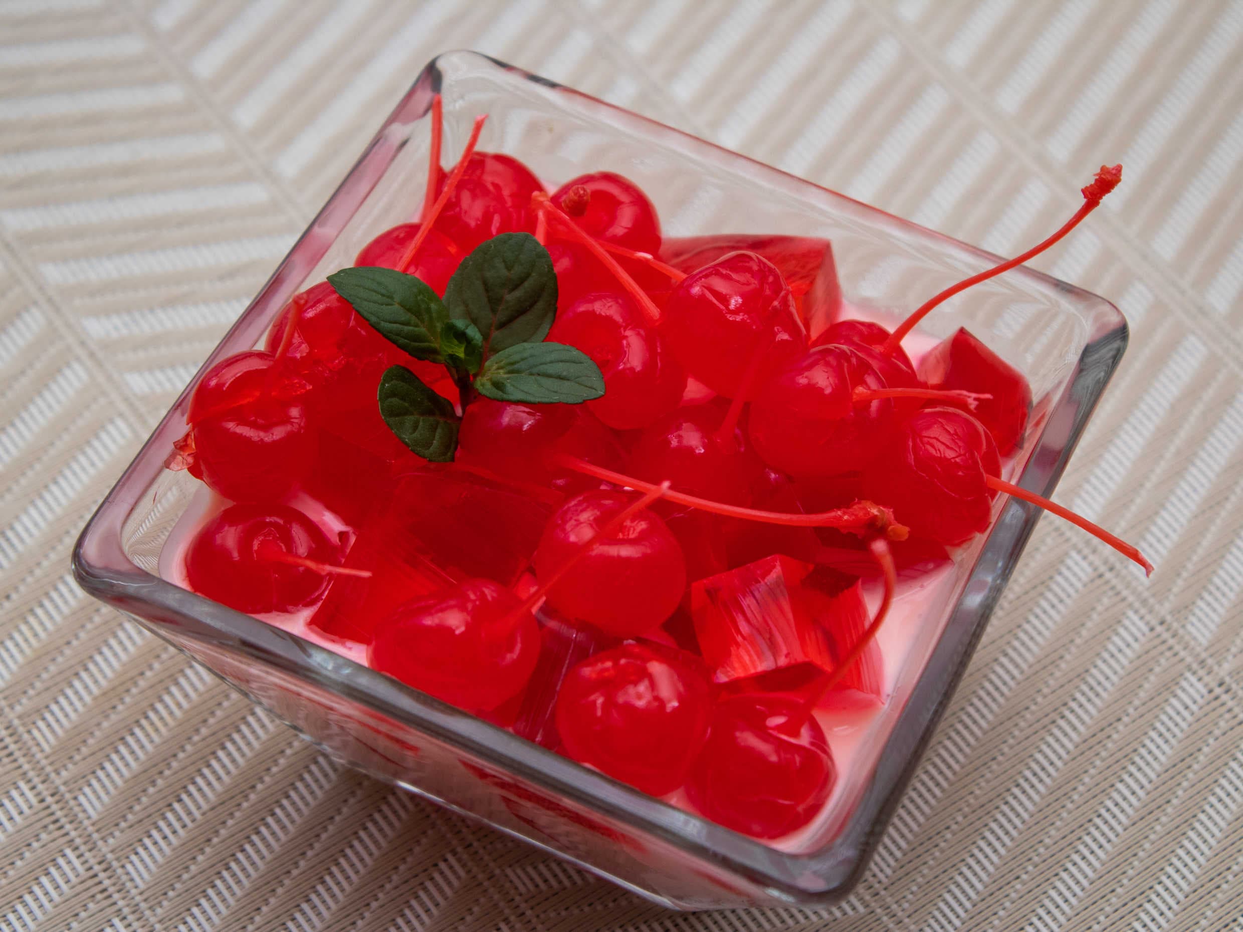 Cerezas con Crema